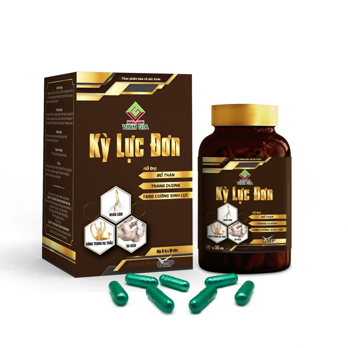 TPBVSK KỲ LỰC ĐƠN - HỘP 30 VIÊN